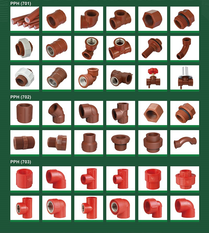 IFAN pph pipe fittings