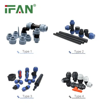 Accesorio de tubería HDPE PE100